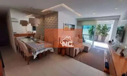 Cobertura com 3 quartos à venda, 150 m² por r$ 1.540.000 - são francisco - niterói/rj