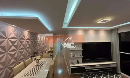 Apartamento com 3 quartos à venda, 100 m² por r$ 435.000 - maria paula - são gonçalo/rj