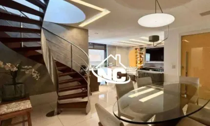 Cobertura com 5 quartos à venda, 320 m² por r$ 3.300.000 - icaraí - niterói/rj