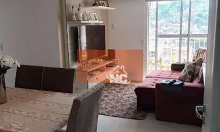 Apartamento com 2 quartos à venda, 58 m² por r$ 370.000,00 - barreto - niterói/rj