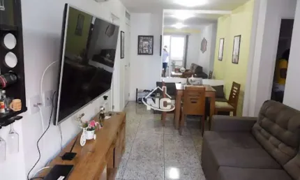 Apartamento com 2 dormitórios à venda, 65 m² por r$ 380.000,00 - santa rosa - niterói/rj