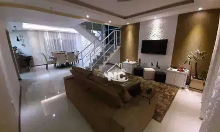Casa com 3 quartos à venda, 169 m² por r$ 750.000 - rio do ouro - niterói/rj