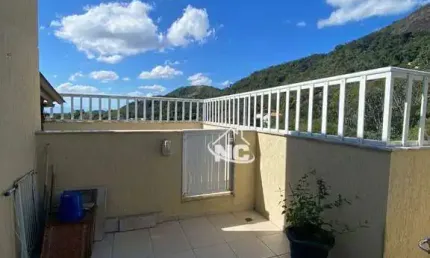 Cobertura com 3 quartos à venda, 150 m² por r$ 630.000 - badu - niterói/rj
