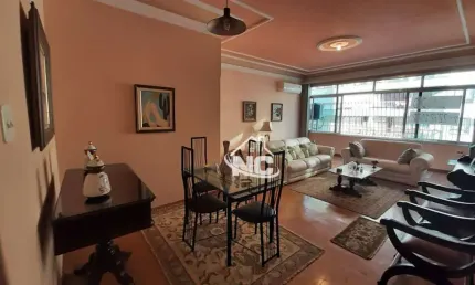 Apartamento miolo de icaraí com 3 quartos à venda, 208 m² por r$ 1.400.000 - icaraí - niterói/rj