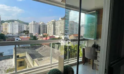 Apartamento com 2 quartos à venda, 78 m² por r$ 599.000 - santa rosa - niterói/rj