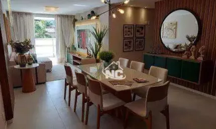 Apartamento com 3 quartos à venda, 125 m² por r$ 966.000 - piratininga - niterói/rj