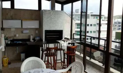 Cobertura com 4 quartos à venda, 184 m² por r$ 1.300.000 - passagem - cabo frio/rj