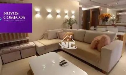 Cobertura com 3 dormitórios à venda, 180 m² por r$ 2.500.000,00 - icaraí - niterói/rj