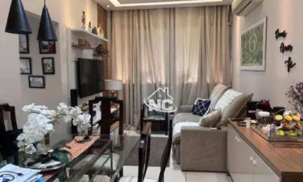 Apartamento com 2 quartos à venda, 80 m² por r$ 485.000 - icaraí - niterói/rj