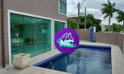 Novos começos vende - magnifica casa com 4 quartos à venda - aceita permuta!, 353 m² por r$ 2.850.000 - camboinhas - niterói/rj