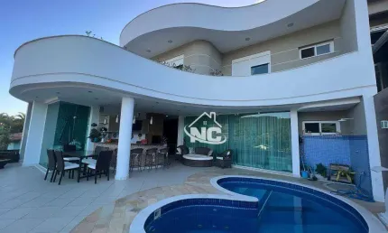 Casa com 4 quartos à venda, 420 m² por r$ 2.200.000 - itaipu - niterói/rj