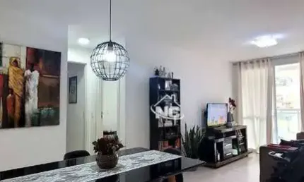 Apartamento com 2 quartos à venda, 70 m² por r$ 620.000 - santa rosa - niterói/rj