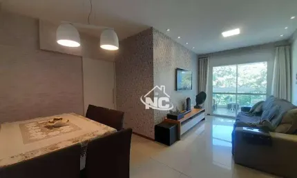 Apartamento com 3 quartos à venda, 103 m² por r$ 1.050.000 - camboinhas - niterói/rj