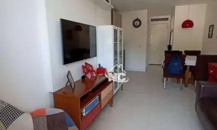 Apartamento com 2 quartos à venda, 62 m² por r$ 387.000 - santa rosa - niterói/rj