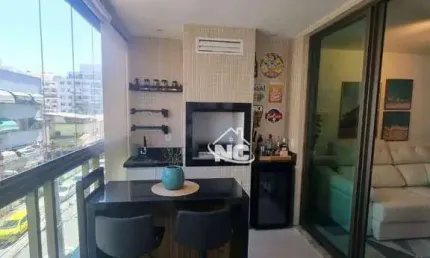 Apartamento com 2 quartos à venda, 80 m² por r$ 845.000 - charitas - niterói/rj