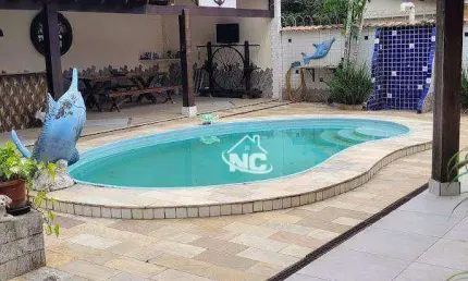 Casa com 5 quartos à venda, 450 m² por r$ 1.600.000 - itaipu - niterói/rj