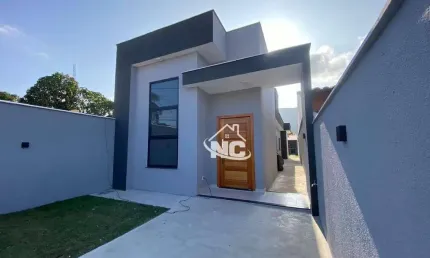 Casa com 3 quartos à venda, 107 m² por r$ 590.000 - barroco (itaipuaçu) - maricá/rj