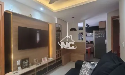 Apartamento com 2 quartos à venda, 42 m² por r$ 420.000 - vila lage - são gonçalo/rj
