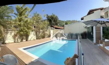 Casa com 4 dormitórios à venda, 215 m² por r$ 1.580.000,00 - itaipu - niterói/rj