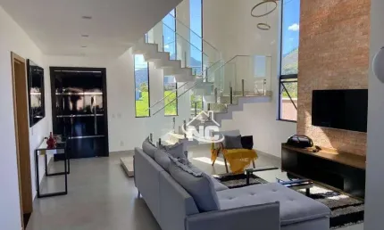 Casa com 3 quartos à venda, 274 m² por r$ 2.000.000 - inoã - maricá/rj