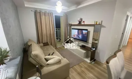Apartamento no condominio eco park com 3 quartos em maria paula à venda, 75 m² por r$ 350.000 - maria paula - são gonçalo/rj