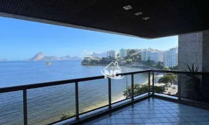 Apartamento com 4 quartos à venda, 377 m² por r$ 2.600.000 - ingá - niterói/rj