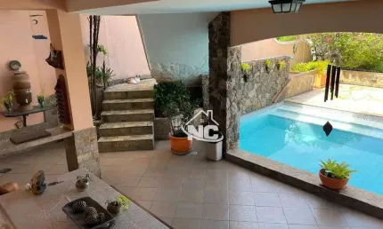 Casa com 5 quartos à venda, 500 m² por r$ 1.700.000 - camboinhas - niterói/rj