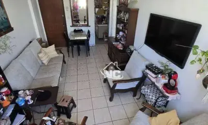 Apartamento com 2 dormitórios à venda, 60 m² por r$ 370.000,00 - santa rosa - niterói/rj