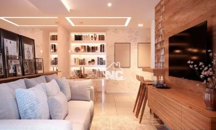 Apartamento no largo da batalha com 2 quartos à venda, 65 m² por r$ 380.000 - largo da batalha - niterói/rj