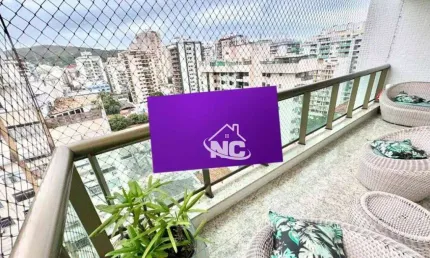 Apartamento com 3 quartos à venda, 125 m² por r$ 1.370.000 - icaraí - niterói/rj