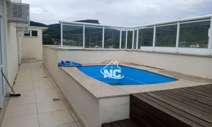 Cobertura com 3 quartos à venda, 230 m² por r$ 880.000 - piratininga - niterói/rj