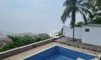 Casa com 6 dormitórios para alugar, 500 m² - piratininga - niterói/rj