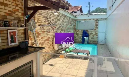 Casa com 3 quartos à venda, 90 m² por r$ 520.000 - serra grande - niterói/rj
