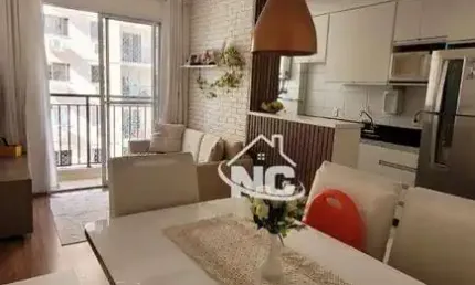 Apartamento de 2 quartos em condomínio fechado no barreto.