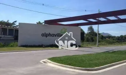 Terreno à venda, condomínio alphaville, 360 m² por r$ 215.000 - inoã - maricá/rj
