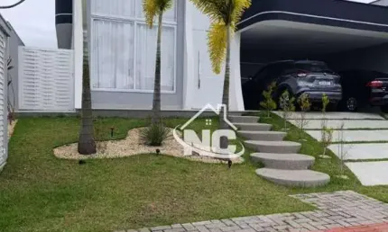 Alphaville maricá 1 - casa alto padrão 4 quartos à venda, 200 m² por r$ 1.650.000 - inoã - maricá/rj