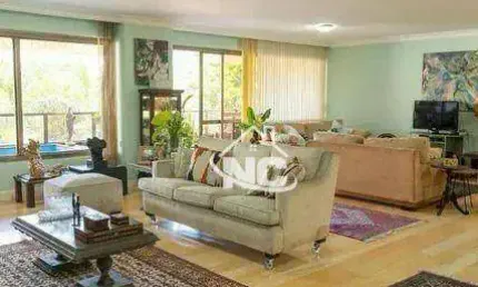 Apartamento frente mar com 4 quartos à venda, 400 m² por r$ 4.000.000 - icaraí - niterói/rj