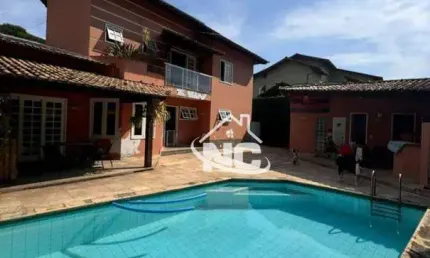 Casa com 4 quartos à venda, 314 m² por r$ 1.190.000 - badu - niterói/rj