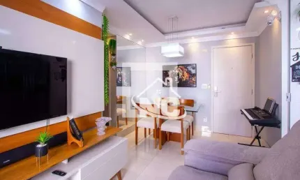 Apartamento com 2 dormitórios à venda, 65 m² por r$ 380.000,00 - barreto - niterói/rj