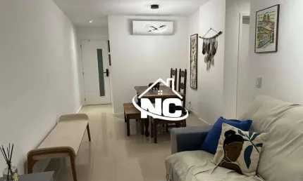 Apartamento com 2 quartos à venda, 67 m² por r$ 660.000 - santa rosa - niterói/rj