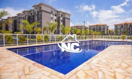 Apartamento portal jardim das bromélias com 2 quartos à venda, 49 m² por r$ 150.000 - novo horizonte (manilha) - itaboraí/rj