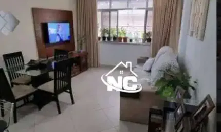 Apartamento com 2 quartos à venda, 90 m² por r$ 580.000 - santa rosa - niterói/rj