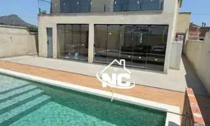 Casa com 4 quartos à venda, 296 m² por r$ 1.500.000 - cajueiros (itaipuaçu) - maricá/rj