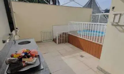 Apartamento garden com 3 quartos à venda, 100 m² por r$ 600.000 - badu - niterói/rj