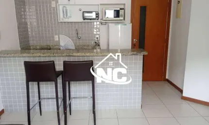 Flat com 1 quarto à venda, 38 m² por r$ 600.000 - itacoatiara - niterói/rj
