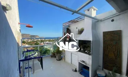 Cobertura com 2 quartos à venda por r$ 830.000 - camboinhas - niterói/rj