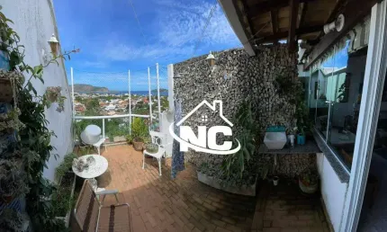 Cobertura com 2 quartos à venda, 82 m² por r$ 790.000 - camboinhas - niterói/rj