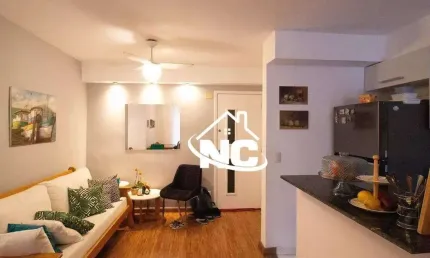 Apartamento condomínio spazio garden  com 3 quartos à venda, 80 m² por r$ 460.000 - barreto - niterói/rj