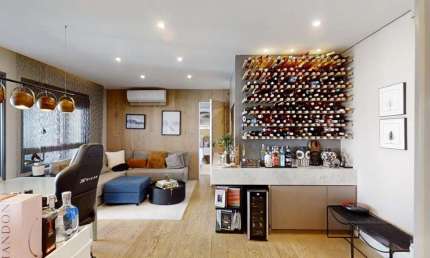 Apartamento tipo para venda com 1 quarto, sendo 1 suíte, 73.02m²