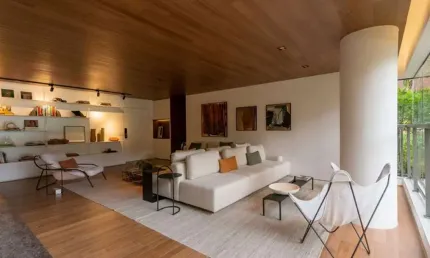 Apartamento tipo para venda em brooklin com 4 quartos, sendo 2 suítes, 205m²
